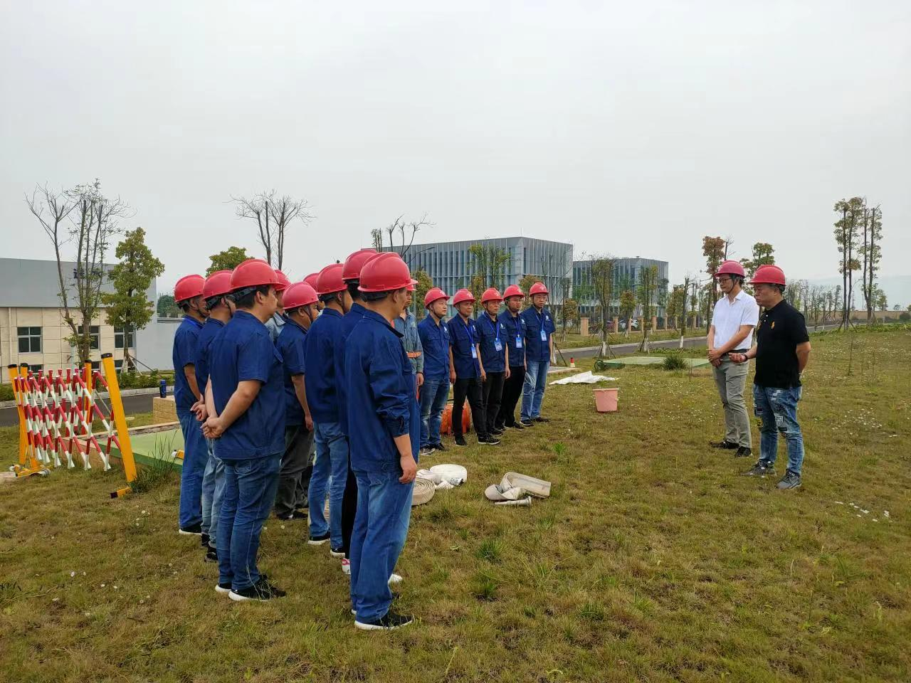 制水分公司開展有限空間作業(yè)應急演練