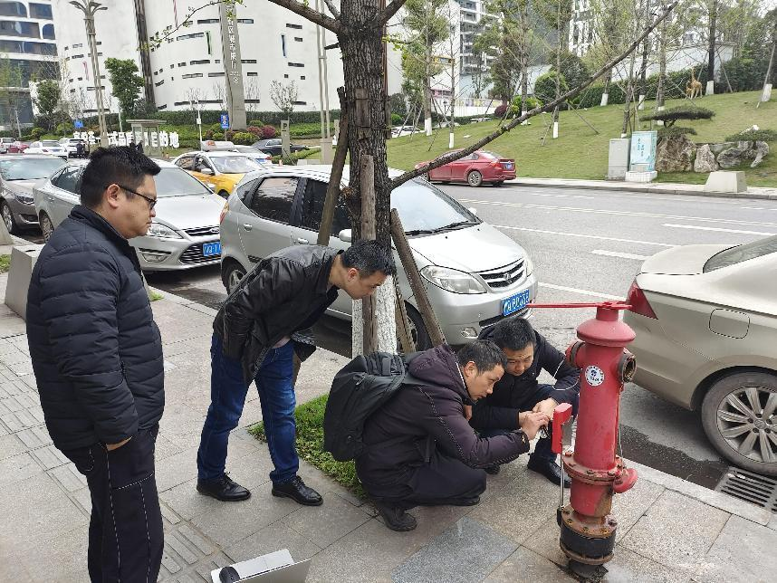 臨港公司智慧消火栓監控系統啟動(dòng)試用