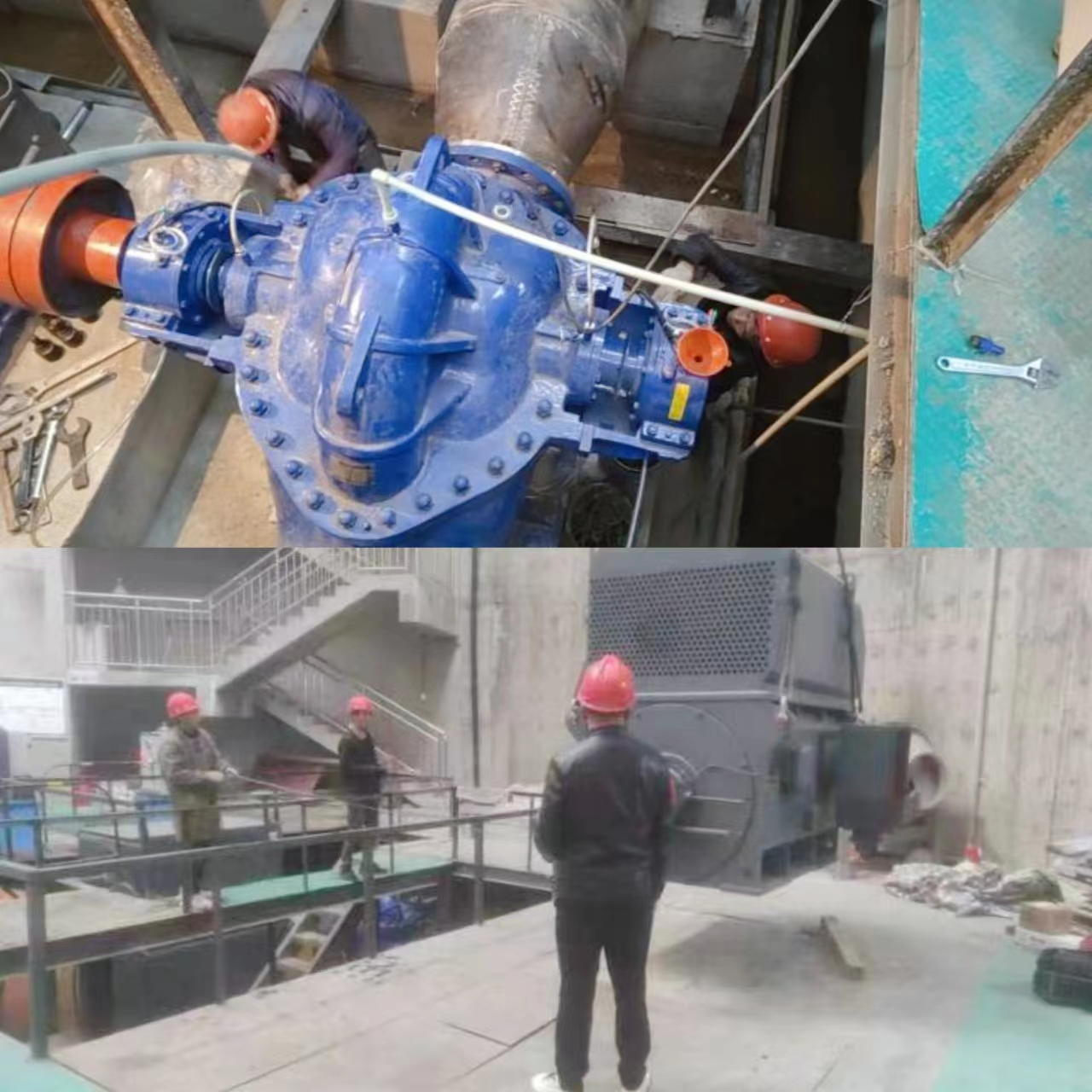 清源水務(wù)公司五水廠(chǎng)取送水泵房擴建工程全面竣工投運